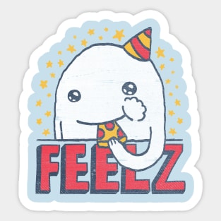 ALL OF THE FEELZ Sticker